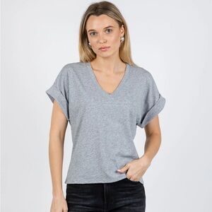 Nation LTD Grey Stevie Top